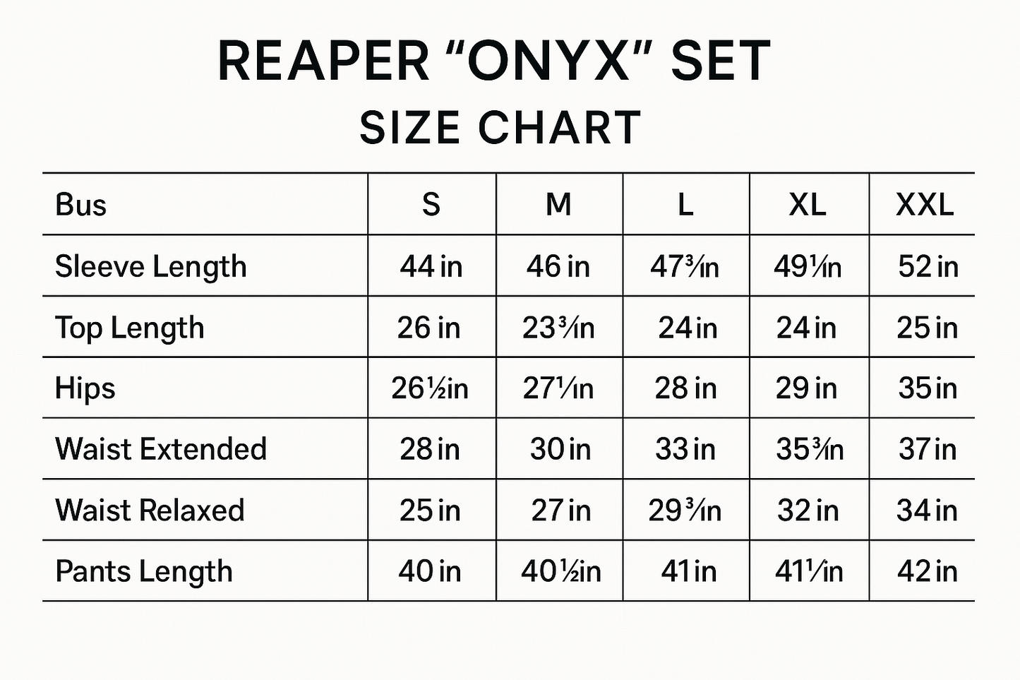 REAPER "ONYX" ZIP UP TRACKSUIT SET