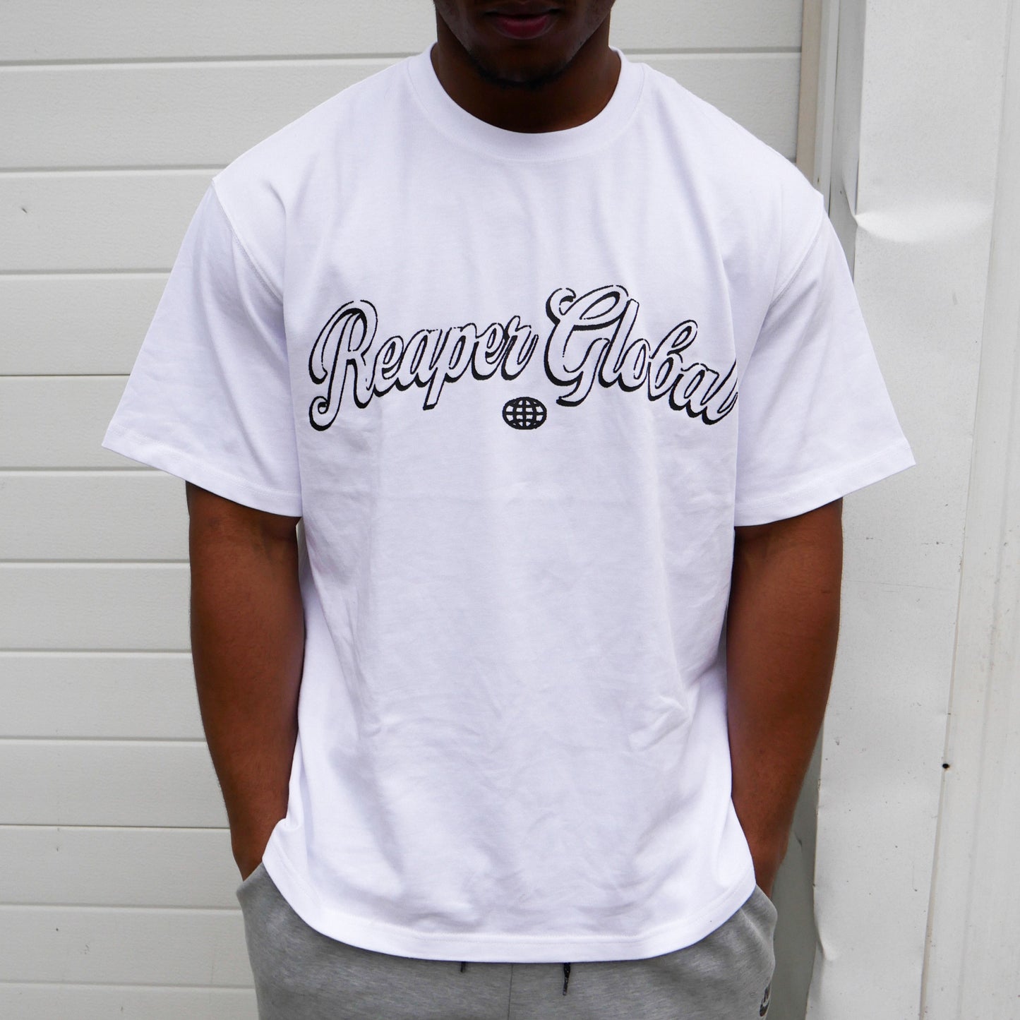 REAPER WHITE 'CLASSY' TEE